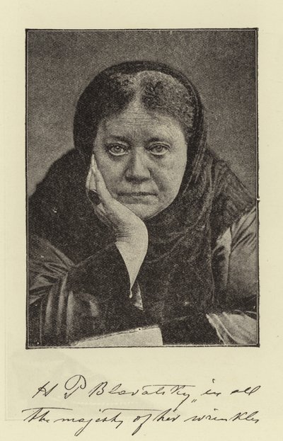 Madame Blavatsky by English Photographer